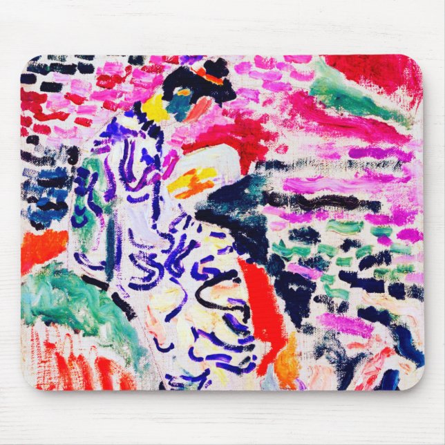 Japanese Woman beside the Water, Matisse Mouse Pad (Front)