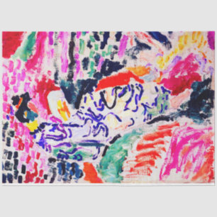 Japanese Woman beside the Water, Matisse Tissue Paper