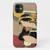 Japanese Woman Face Print