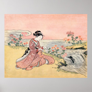 Japanese Woman Poster