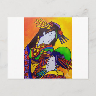 Japanese Women 5 by Piliero Postcard