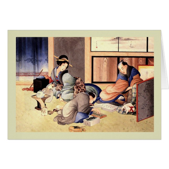 Japanese Woodblock (Front Horizontal)