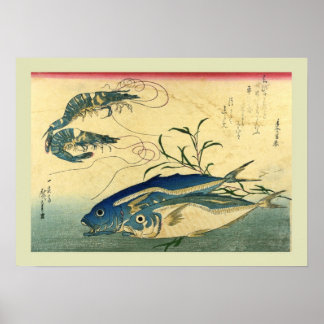 Japanese Woodblock Poster