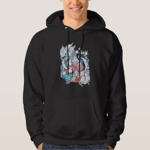 Japanese Yin Yang Koi Fish Hoodie