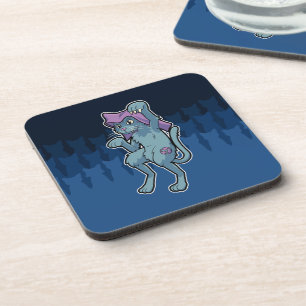 Japanese Yokai Bakeneko- Mysterious Cat Coaster