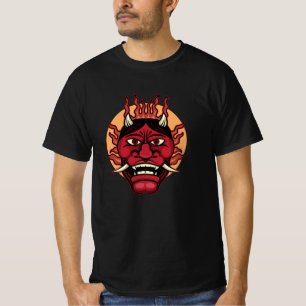 Japanese Yokai  Kanji Japanese Tattoo Fine Art T-Shirt