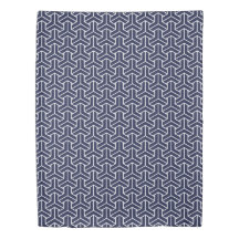 Japanese Yukata Jinbei Bishamon Navy pattern