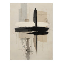 Japanese Zen Minimalist Poster Calm Modern Wall