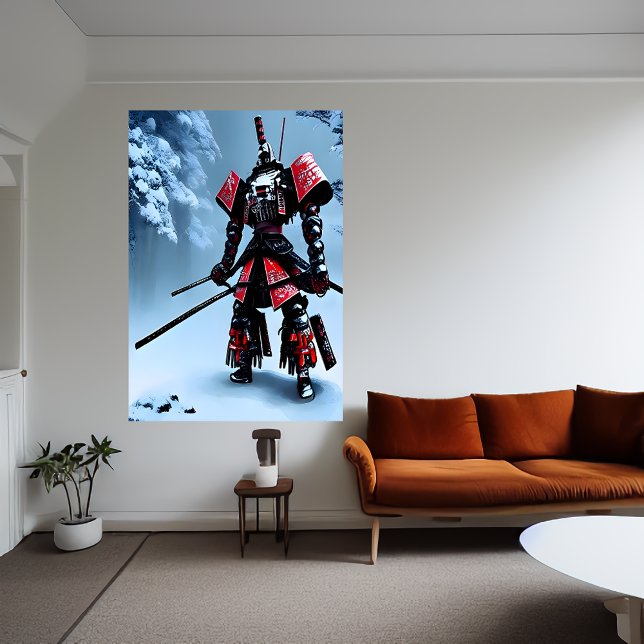 Japaneses Mech Samurai | AI Art Poster (Creator Uploaded)