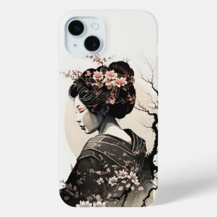  Japanische Geisha -  iPhone 15 Mini Case