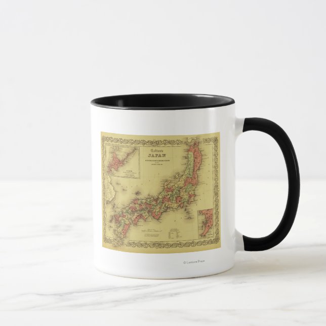 JapanPanoramic MapJapan Mug (Right)