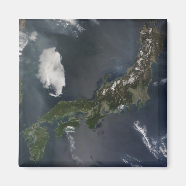 Japan's main island, Honshu Magnet (Front)