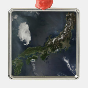 Japan's main island, Honshu Metal Ornament