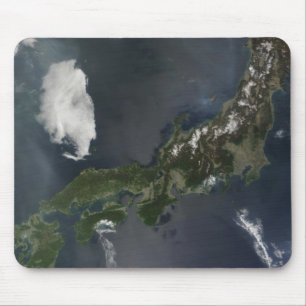 Japan's main island, Honshu Mouse Pad