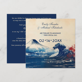 Japonesque Harmony with Fuji Save The Date