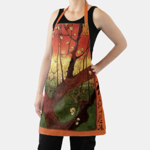 Japonism: Flowering Plum Tree by Vincent van Gogh Apron