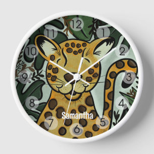 Jaquar Leopard Cheetah Jungle Safari Art by Jess Clock