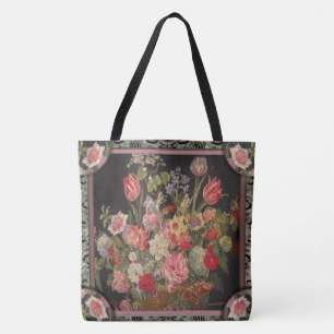 Jaquesbloom Floral Pretty Pattern Tote Bag
