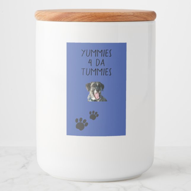Jar Dog Treat Label (Front)