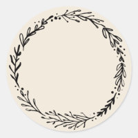 Jar / Spice Blank Sticker Label II