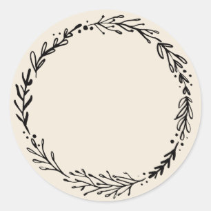 Jar / Spice Blank Sticker Label II