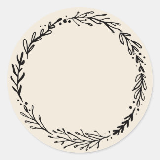 Jar / Spice Blank Sticker Label II