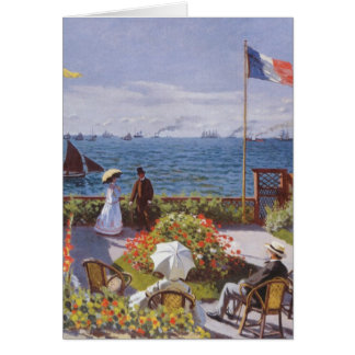 Jardin a Sainte-Adresse by Claude Monet