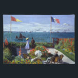 Jardin à Sainte-Adresse by Claude Monet Placemat<br><div class="desc">Jardin à Sainte-Adresse (Garden at Sainte-Adresse) by Claude Monet. Please visit my store for more interesting design and more colour choice. =>     zazzle.com/iwheels*</div>