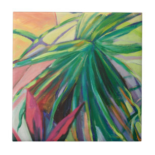 Jardin Abstracto I Ceramic Tile