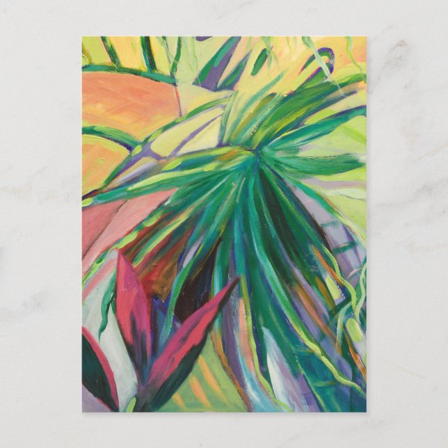 Jardin Abstracto I Postcard (Front)