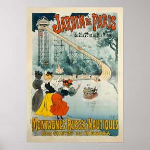 Jardin de Paris Georges Meunier Poster