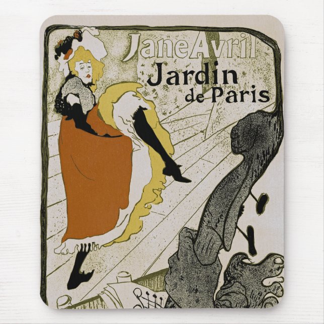 Jardin de Paris Mouse Pad (Front)