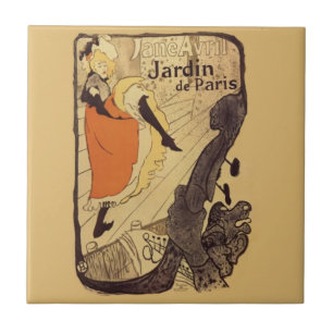 Jardin de Paris - Toulouse-Lautrec Tile