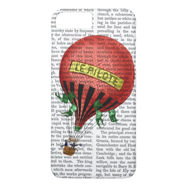 Jardin De Tuileries Hot Air Balloon Case-Mate iPhone Case (Back)