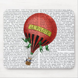 Jardin De Tuileries Hot Air Balloon Mouse Pad