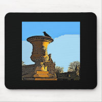Jardin des Tuileries Crow - Painting