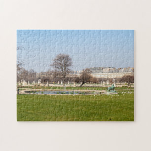 Jardin des Tuileries in winter - Paris Jigsaw Puzzle