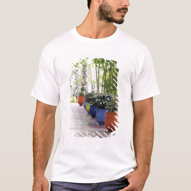 Jardin Majorelle, Majorelle Garden, now a public T-Shirt (Front)