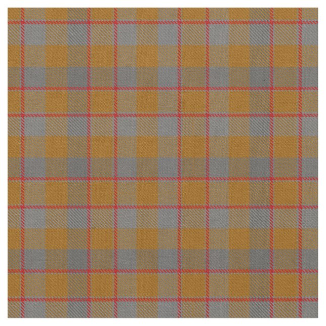 Jardine Clan Tartan Fabric (Close Up)