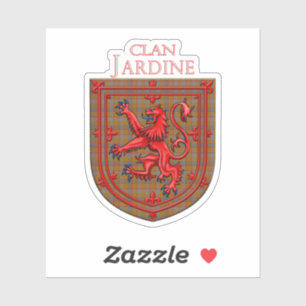Jardine Tartan Scottish Plaid Lion Rampant