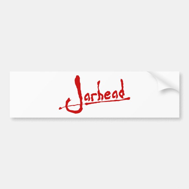 JARHEAD BUMPER STICKER (Front)