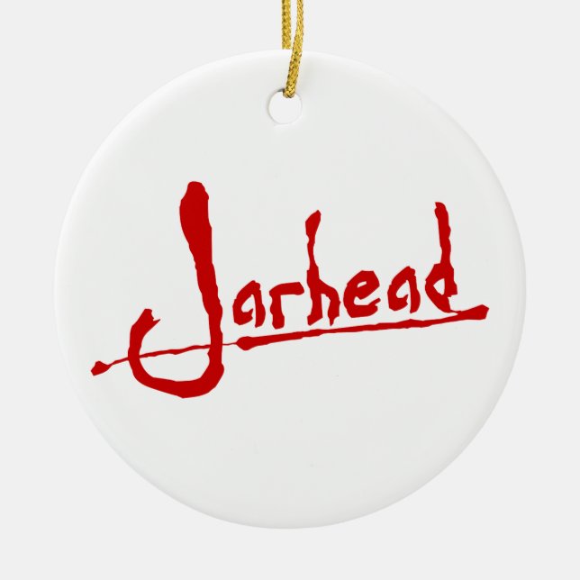 JARHEAD CERAMIC ORNAMENT (Front)