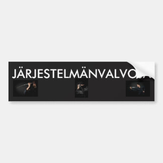 JÄRJESTELMÄNVALVOJA Bumper Sticker