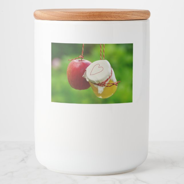 Jarred Apples Jar Label (Front)