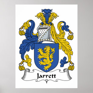 Jarrett Family Crest Poster