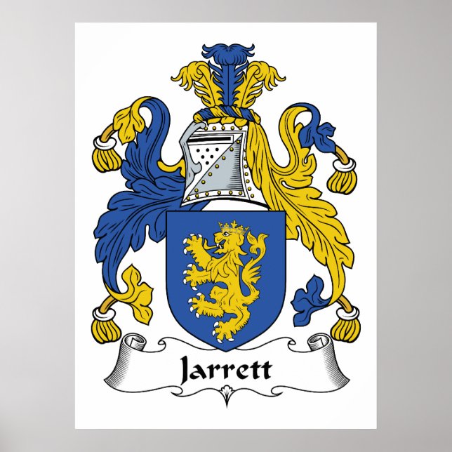Jarrett Family Crest Poster (Front)