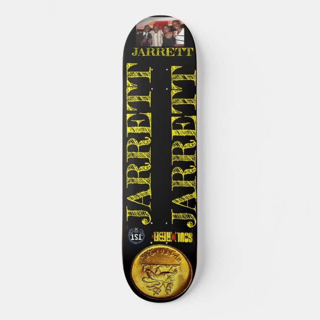 JARRETT  JMT 8 1/4" Skateboard Deck (Front)
