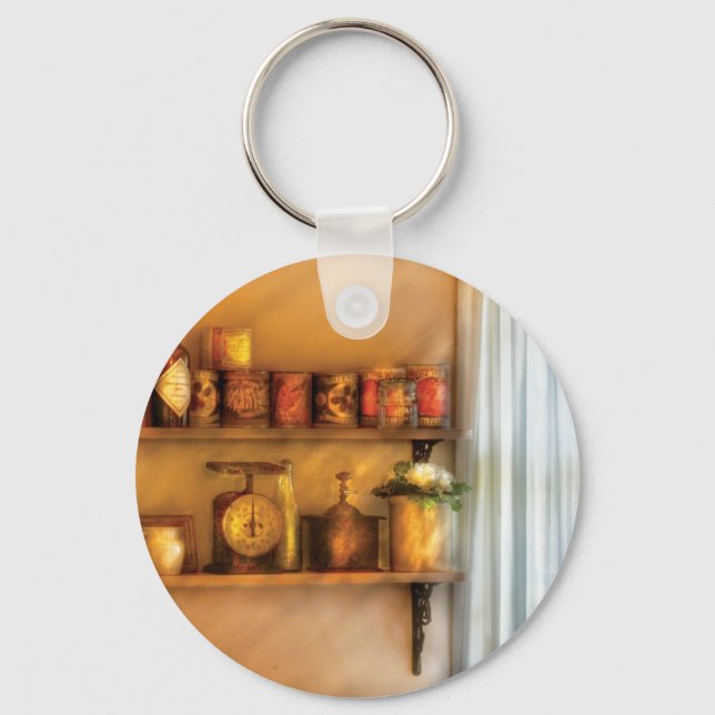 Jars - Kitchen Shelves Key Ring (Front)