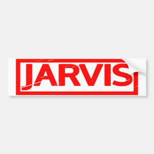 Jarvis Stamp Bumper Sticker