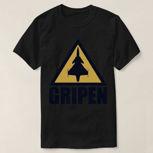 JAS 39 Gripen 2 T-Shirt (Design Front)
